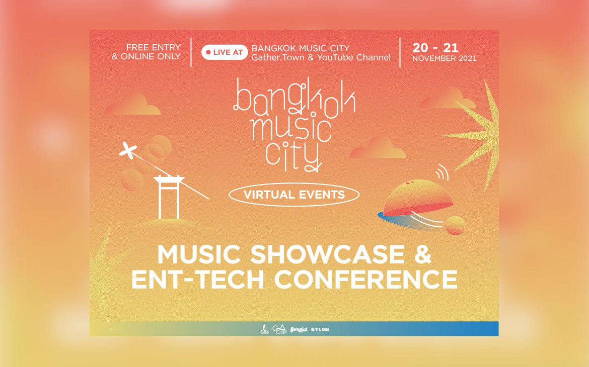 Bangkok Music City goes fully virtual with more than 60 participating Thai and global artists